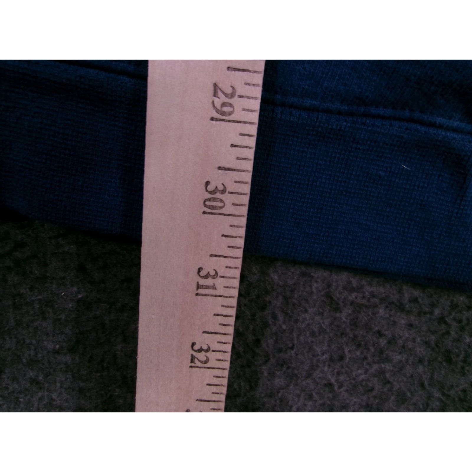 Russell Athletic VINTAGE Russell Athletic Hoodie Mens M Heavy Cotton Fleece Pullover Blue Kangaroo Pocket Size US M / EU 48-50 / 2 - 5 Thumbnail