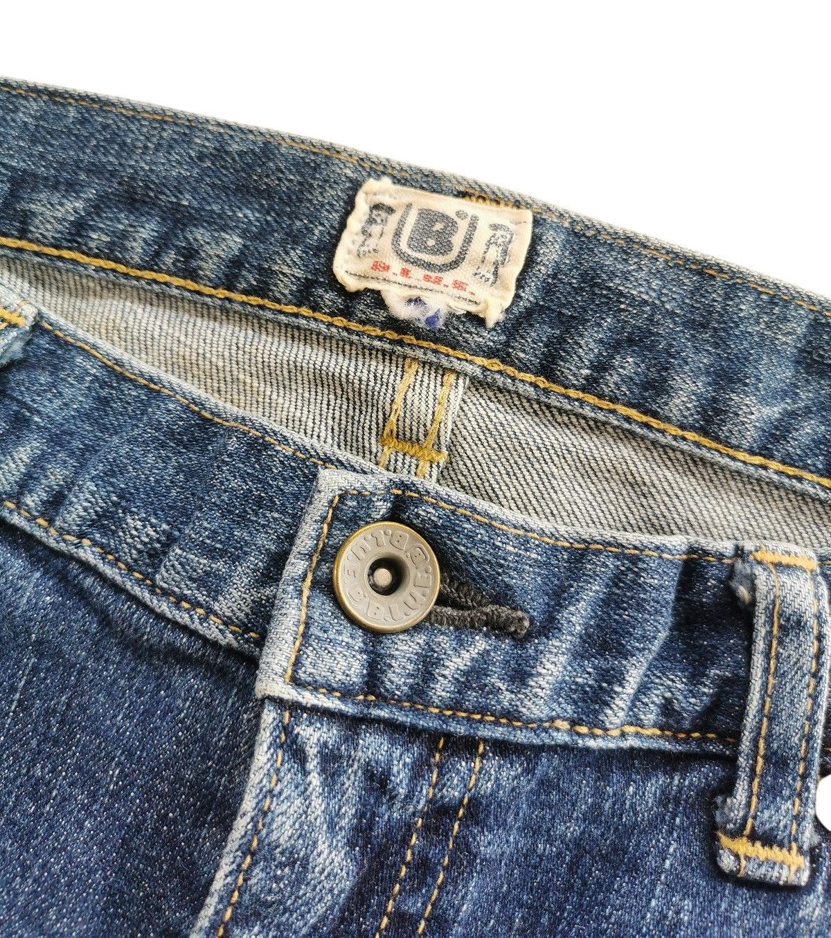 Blue Blue Japan Blue Blue Japan Flare Denim Jeans 🔹Y142 Size 30" / US 8 / IT 44 - 6 Thumbnail
