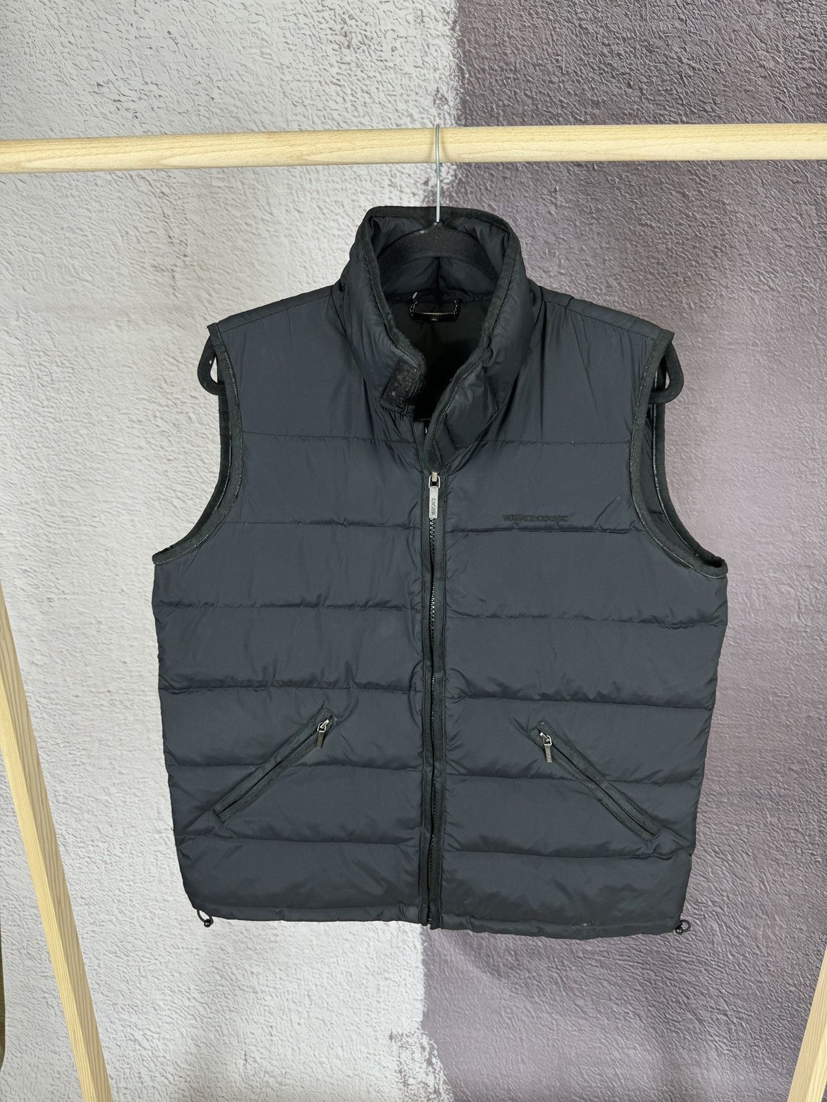 Other Versace Classic black nylon shimmer down vest gilet Size US S / EU 44-46 / 1 - 2 Thumbnail