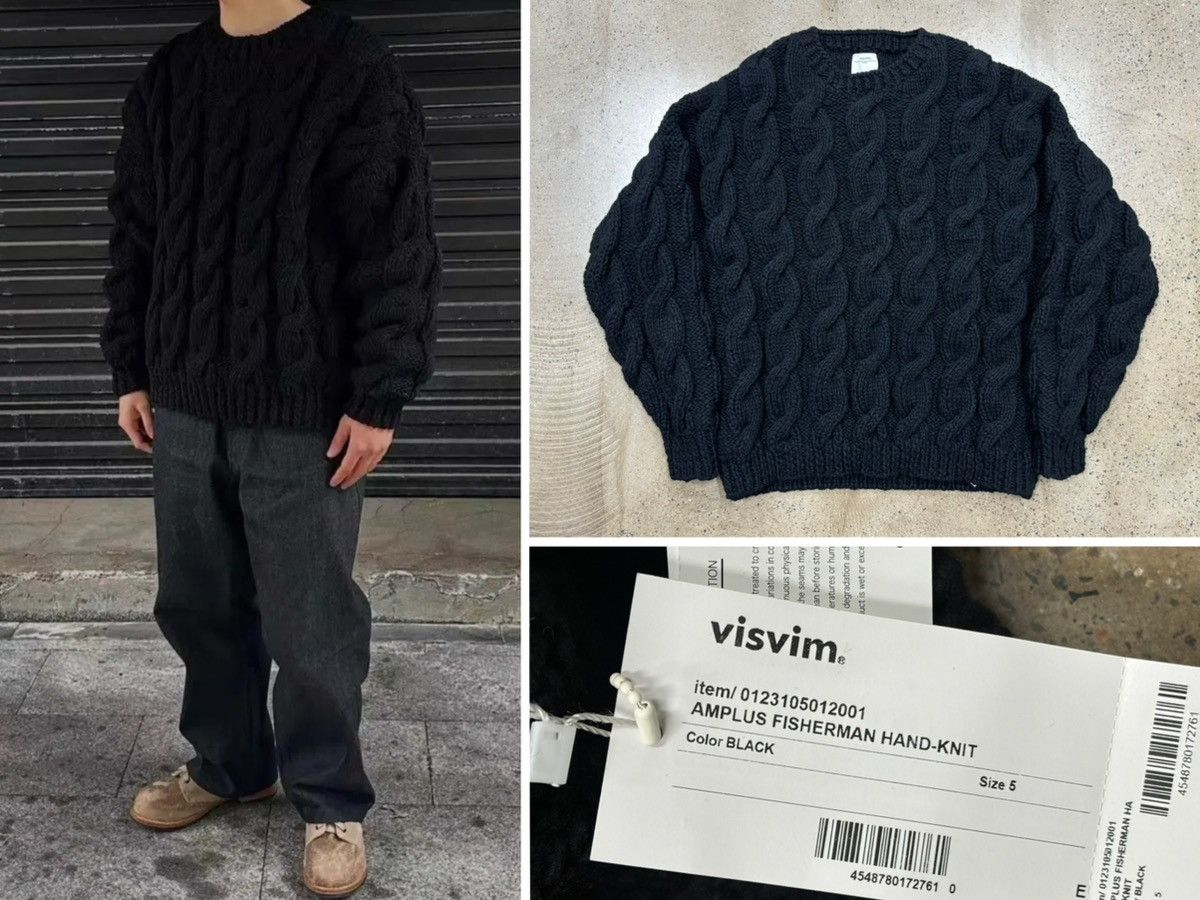 Visvim Visvim 23ss Amplus Fisherman Hand Knit Size US XXL / EU 58 / 5 - 1 Thumbnail