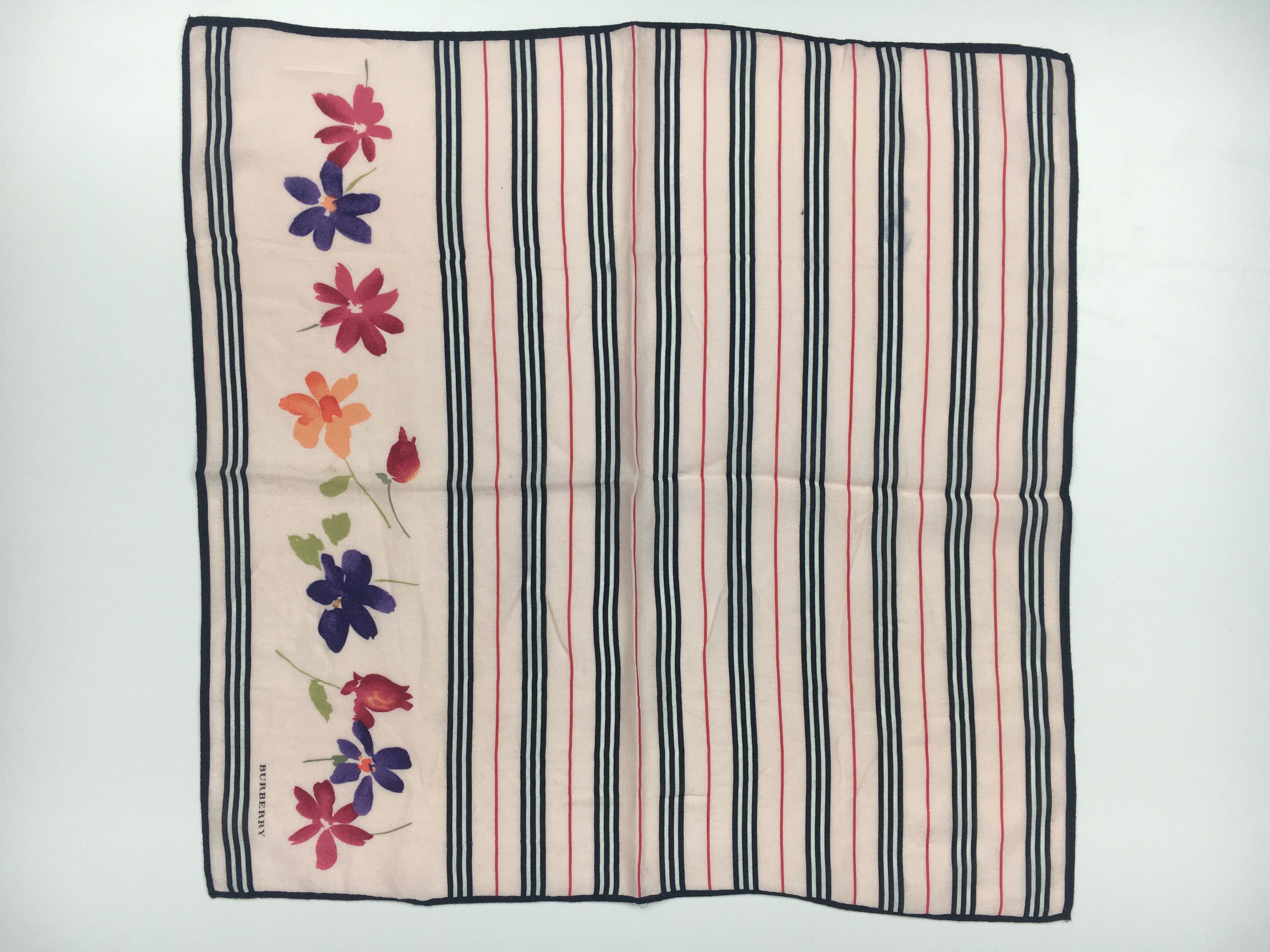 Burberry Burberry Scarf Bandana Handkerchief Neckerchief - HKC0008 Size ONE SIZE - 3 Thumbnail