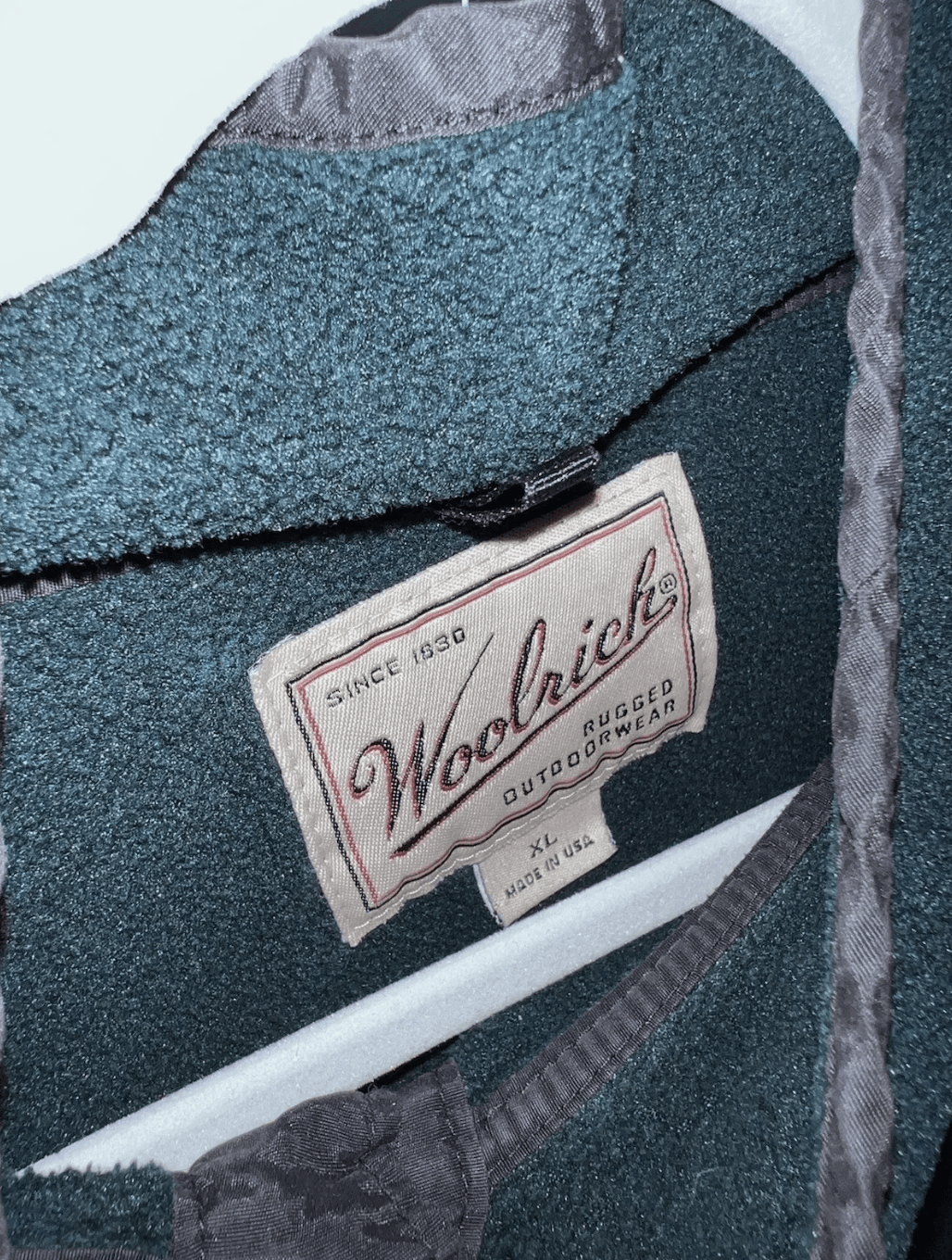 Woolrich Woolen Mills Woolrich Green Fleece Size XL Size US XL / EU 56 / 4 - 2 Thumbnail
