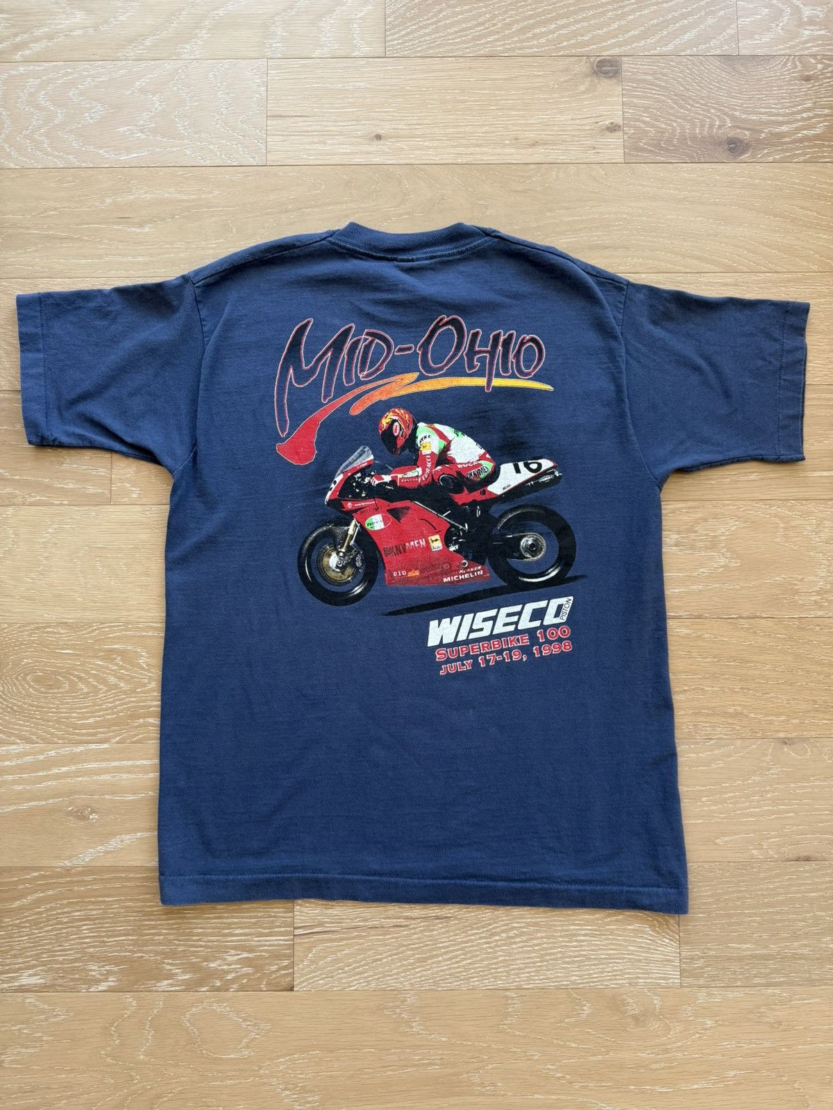 Other Vintage ‘98 Superbike 100 Mid-Ohio Wiseco Piston Racing Size US L / EU 52-54 / 3 - 3 Thumbnail