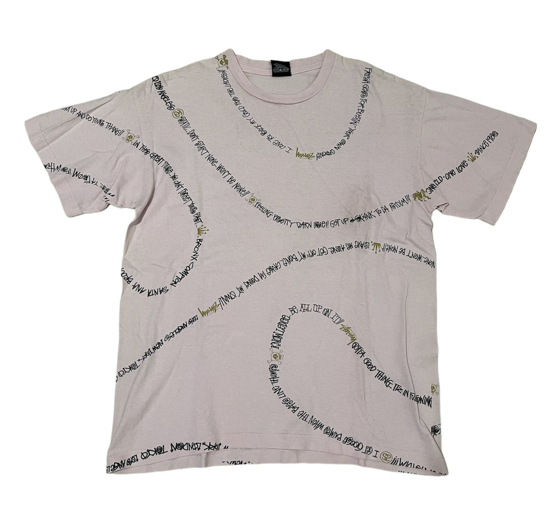 Stussy × Vintage Vintage Stussy T-Shirt Size US M / EU 48-50 / 2 - 1 Thumbnail