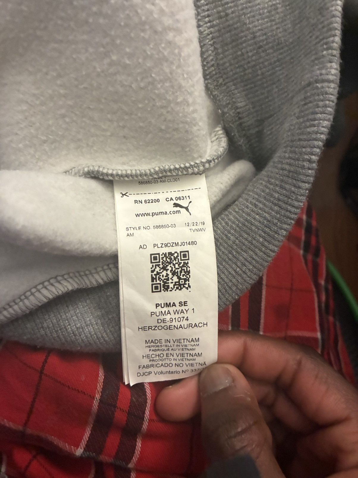 Puma Puma Grey hoodie Size XL #athleisure Size US XL / EU 56 / 4 - 4 Thumbnail