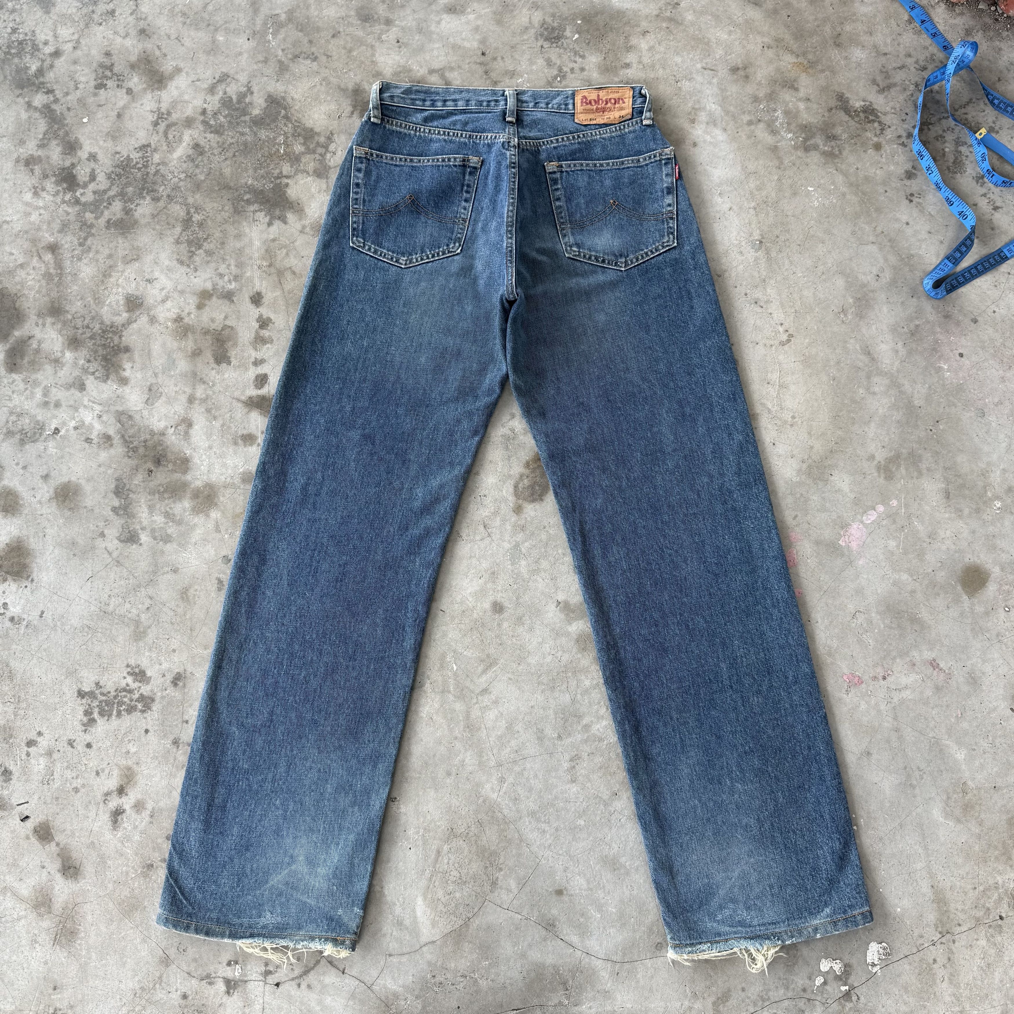 Jean W30x30.5 Vintage Bson Denim Jean Pants Size US 30 / EU 46 - 1 Thumbnail