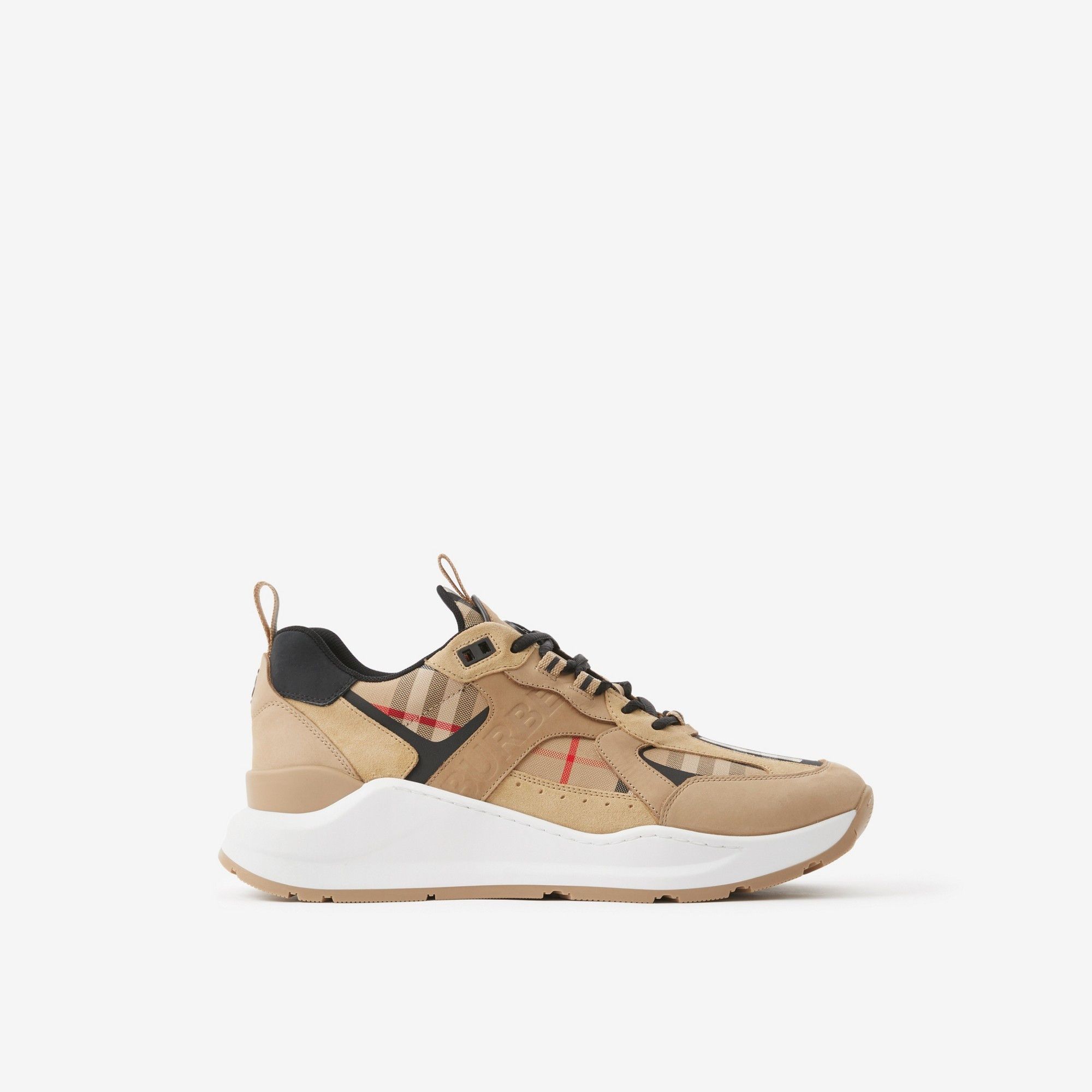 Burberry os11x0226 Sean Check Print Sneakers In Multicolor Size US 13 / EU 46 - 1 Thumbnail