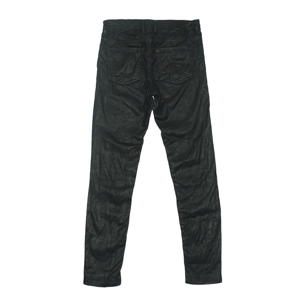 Diesel *NoTariff Diesel Black Gold Waxed Skinny Pants Size 27" / US 4 / IT 40 - 4 Thumbnail