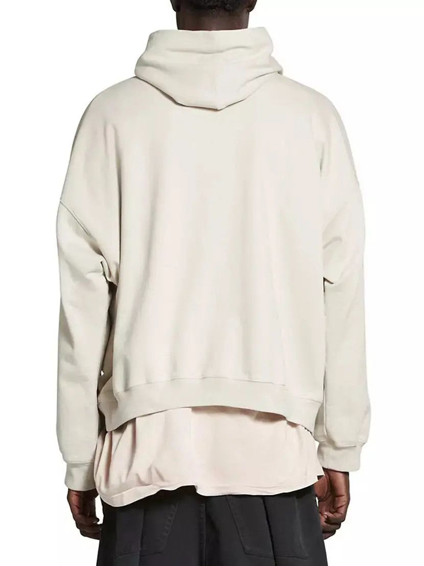 Balenciaga o1mt1gz0924 Cities Paris Hoodie Oversized in Light Beige Size US XL / EU 56 / 4 - 2 Thumbnail