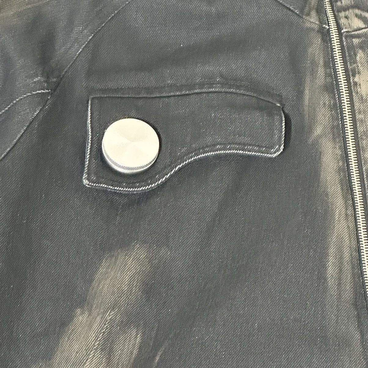 CMMAWEAR ARTICULATED SLEEVE JACKET BLACK DENIM MUD Size US M / EU 48-50 / 2 - 6 Thumbnail