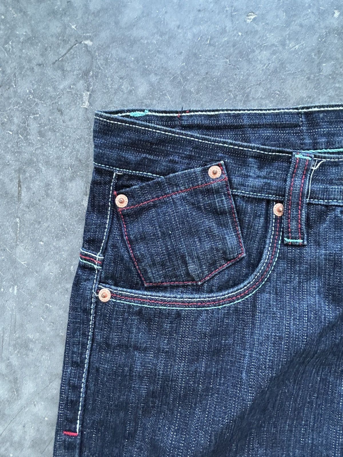 JNCO Vintage Y2K PJ Mark Baggy Denim Jeans Skater Pinkman Size US 38 / EU 54 - 5 Thumbnail