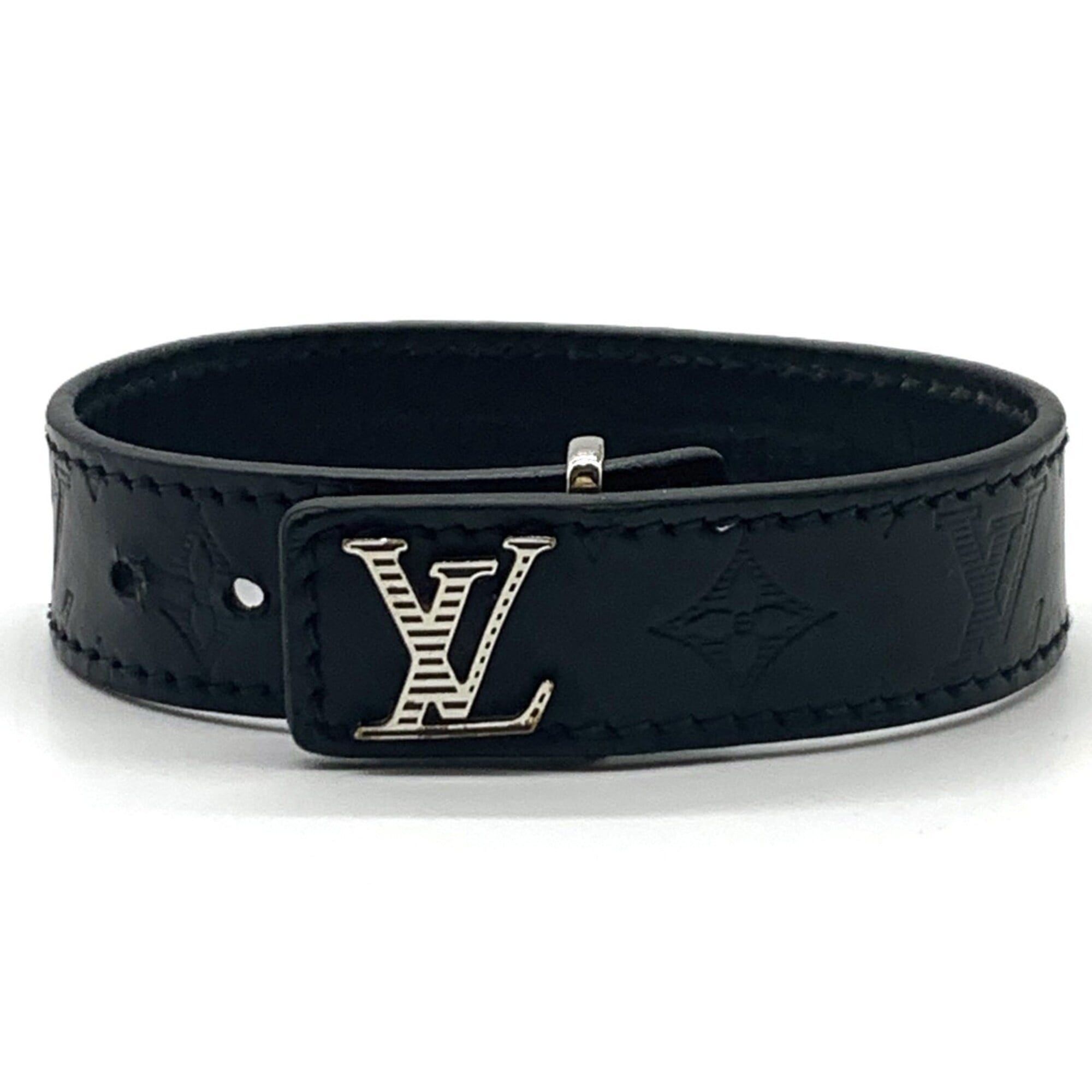 Louis Vuitton Louis Vuitton Bracelet LV Shadow (Embossed Leather) Size ONE SIZE - 1 Thumbnail