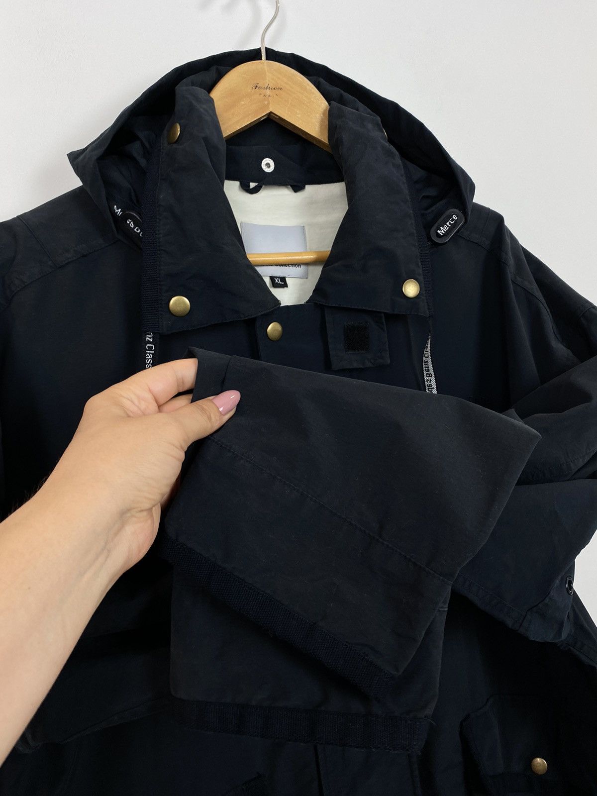 Mercedes-Benz Vintage Mercedes-Benz Classic Jacket Racing Black Top Rare Size US XL / EU 56 / 4 - 5 Thumbnail