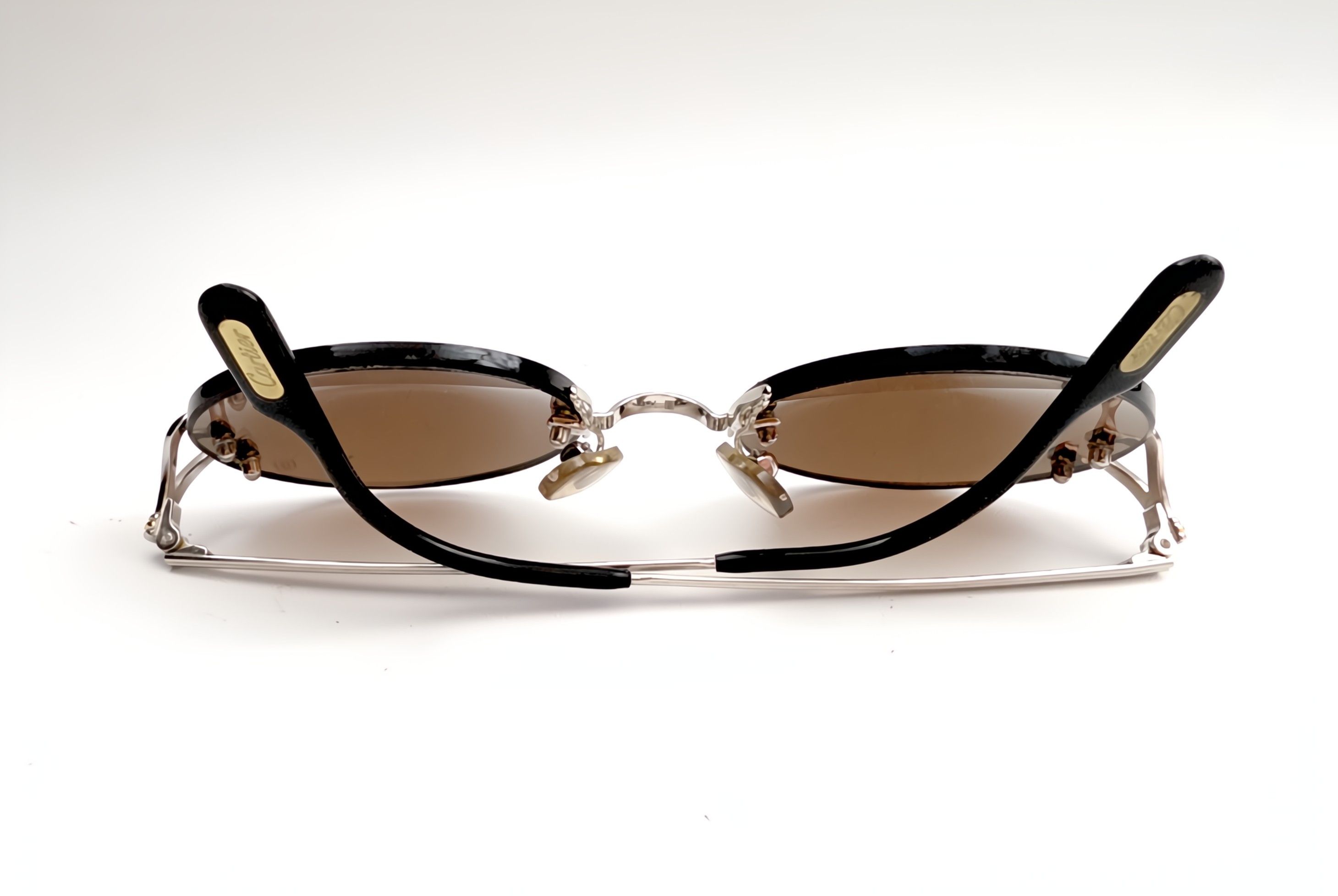 Cartier Vintage Cartier C-Decor Gold Sunglasses Size ONE SIZE - 14 Thumbnail