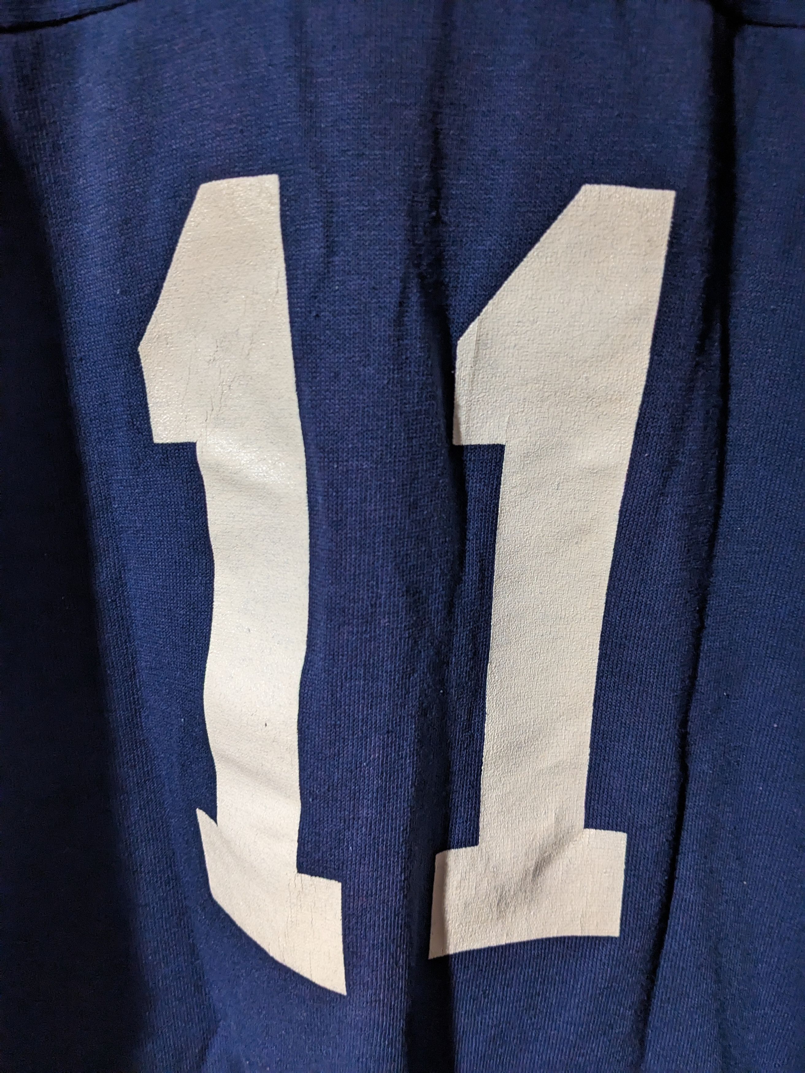 NFL × Vintage Vintage 90s New York Giant Simms Youth XL 3/4 Sleeve T-Shirt Size US XL / EU 56 / 4 - 8 Thumbnail