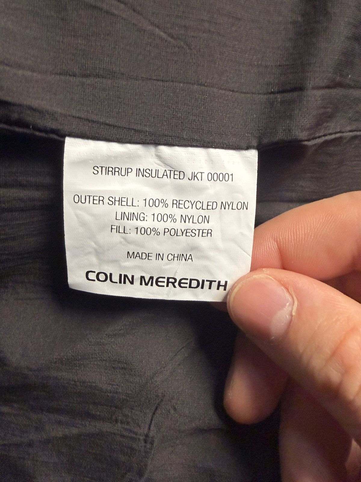 Colin Meredith Stirrup Insulated Jacked Espresso Size US M / EU 48-50 / 2 - 2 Thumbnail