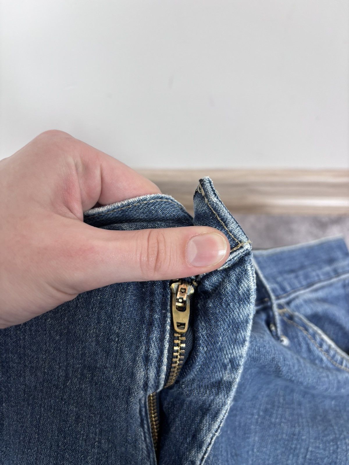 Dickies Dickies Men’s Blue Denim Jeans Straight Relaxed Fit Workwear Size US 36 / EU 52 - 15 Thumbnail