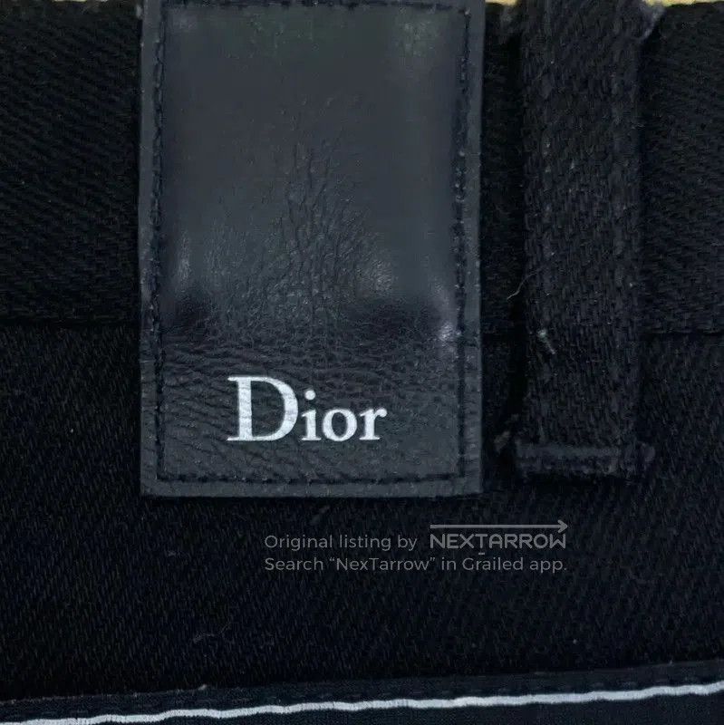 Dior Dior Men's Casual Black Cotton Pants . Size US 26 / EU 42 - 6 Thumbnail