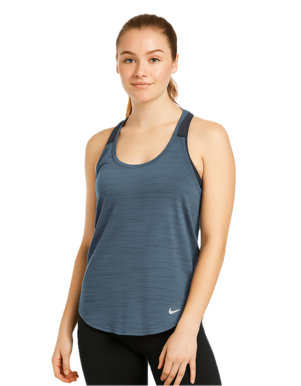 Nike Nike Dri-Fit Gray Racerback Tank Size S / US 4 / IT 40 - 1 Thumbnail