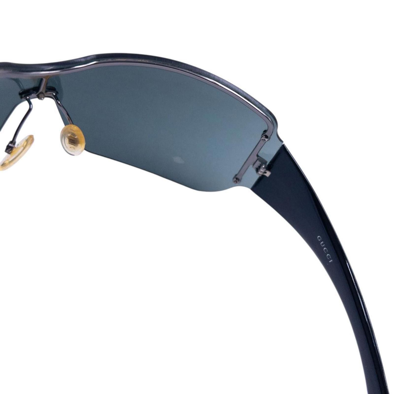Gucci Vintage Gucci Monogram Sunglasses Size ONE SIZE - 7 Thumbnail