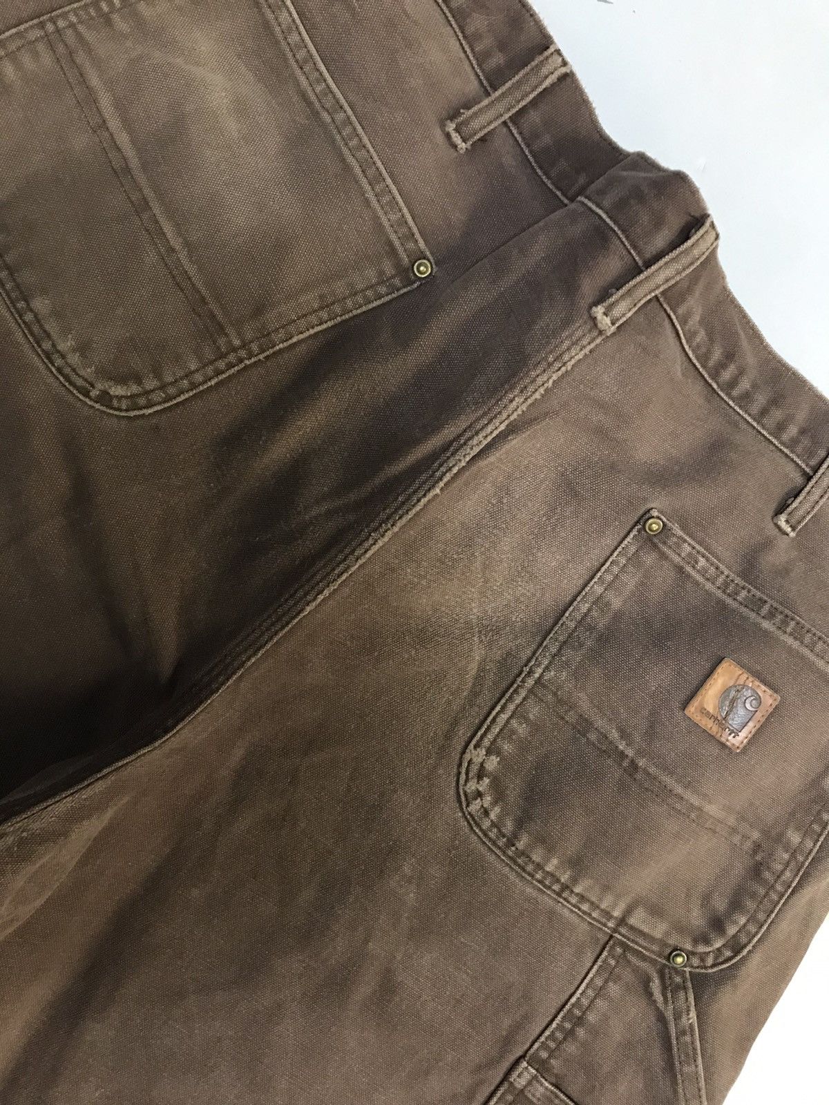 Carhartt Vintage Carhartt B136 DKB double knee workwear Size US 40 / EU 56 - 11 Thumbnail