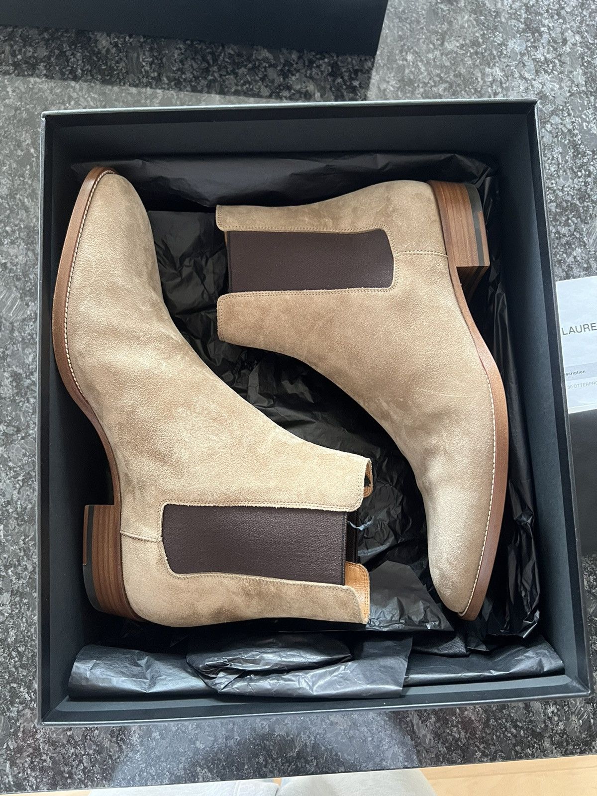 Wyatt chelsea boot in suede sales
