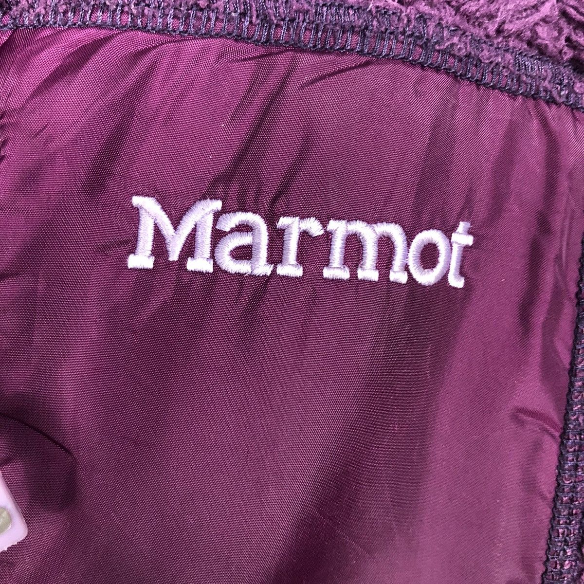 Japanese Brand × Vintage 📌Rich Purple Vintage Dip Pile Sherpa Vest Jacket Marmot Size US L / EU 52-54 / 3 - 19 Thumbnail