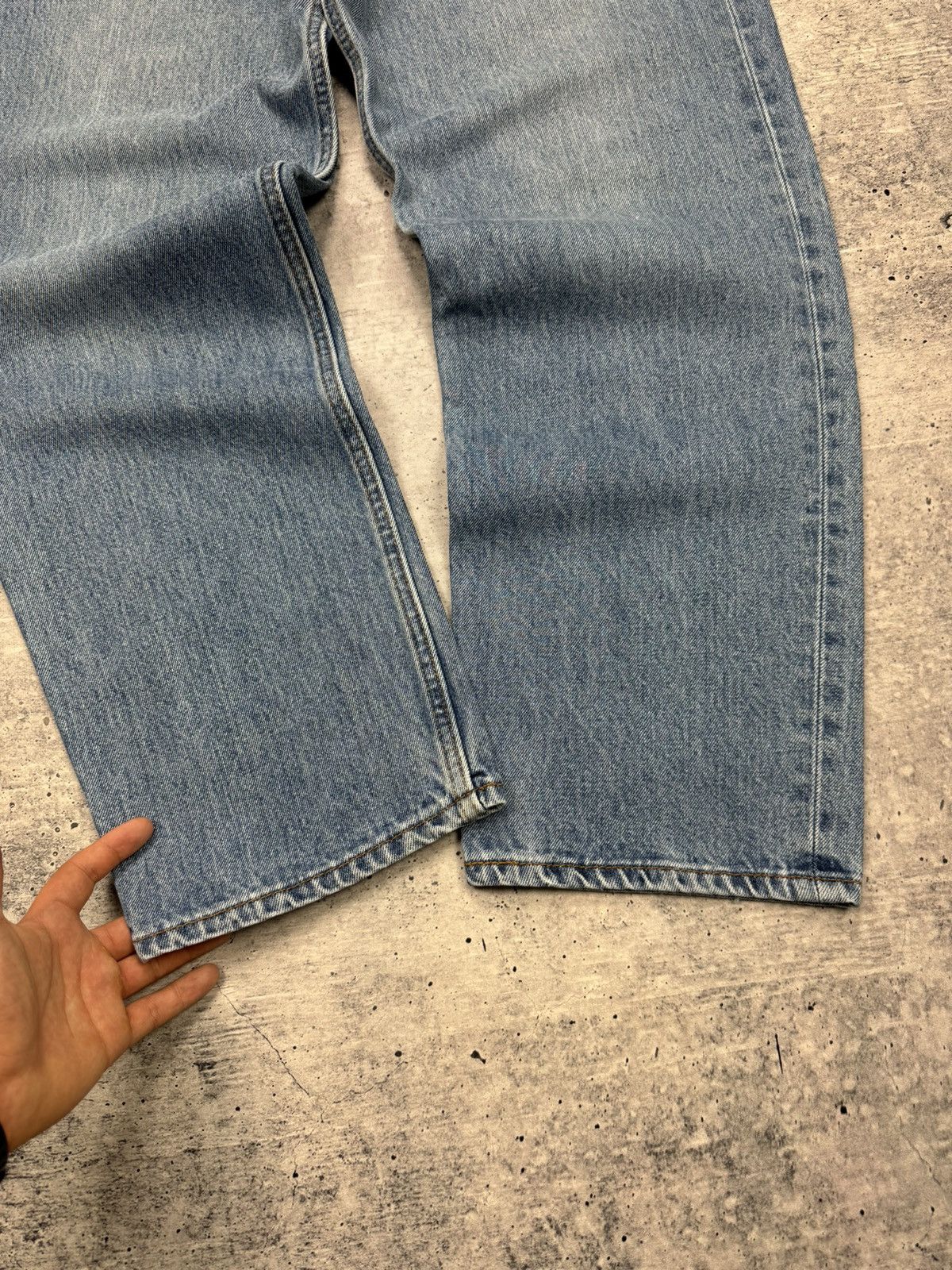 Levi's × Levi's Vintage Clothing × Vintage Vintage Levi’s 550 501 Blue Stonewashed Denim Jeans Trousers Size US 36 / EU 52 - 6 Thumbnail