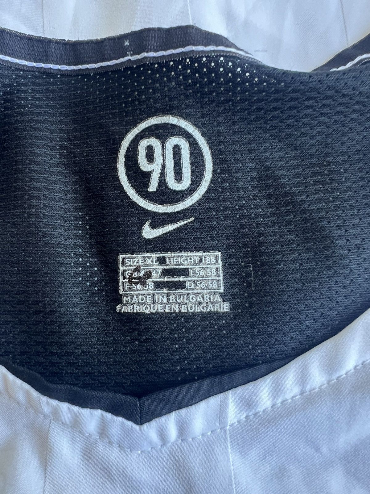 Nike Original Vintage 2005-06 Nike Valencia FC Home Soccer Jersey Size US L / EU 52-54 / 3 - 4 Thumbnail