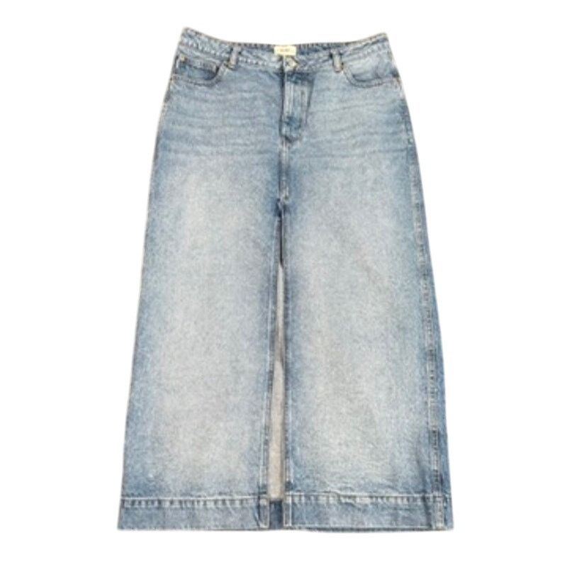 DL1961 DL1961 Asra Jean Front Slit Maxi Skirt in Blue 31 (US 12-14) Size 36" / US 14 / IT 50 - 4 Thumbnail