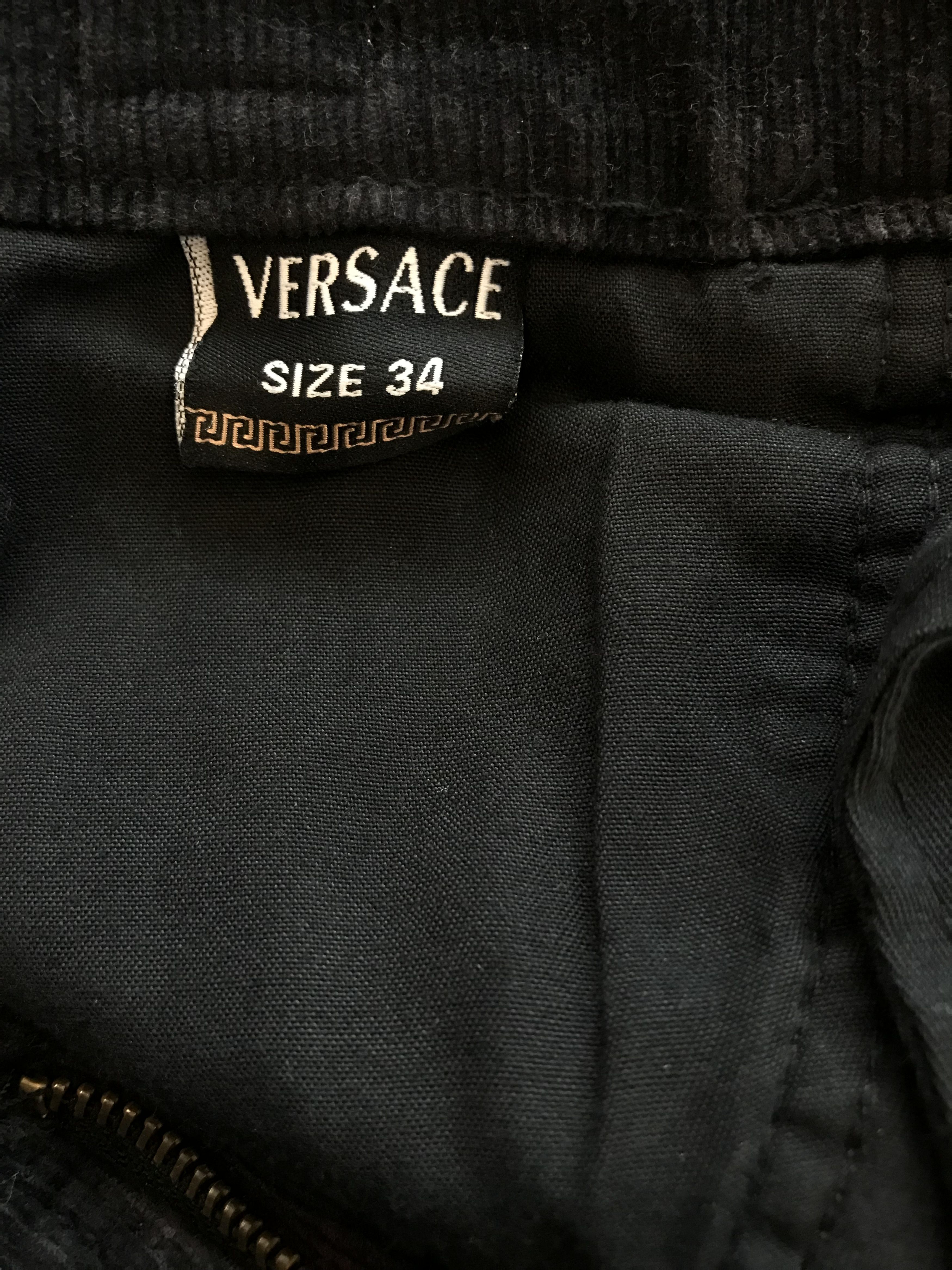 Versace × Versace Jeans Couture Vintage Versace Corduroy Pants Size US 34 / EU 50 - 11 Thumbnail