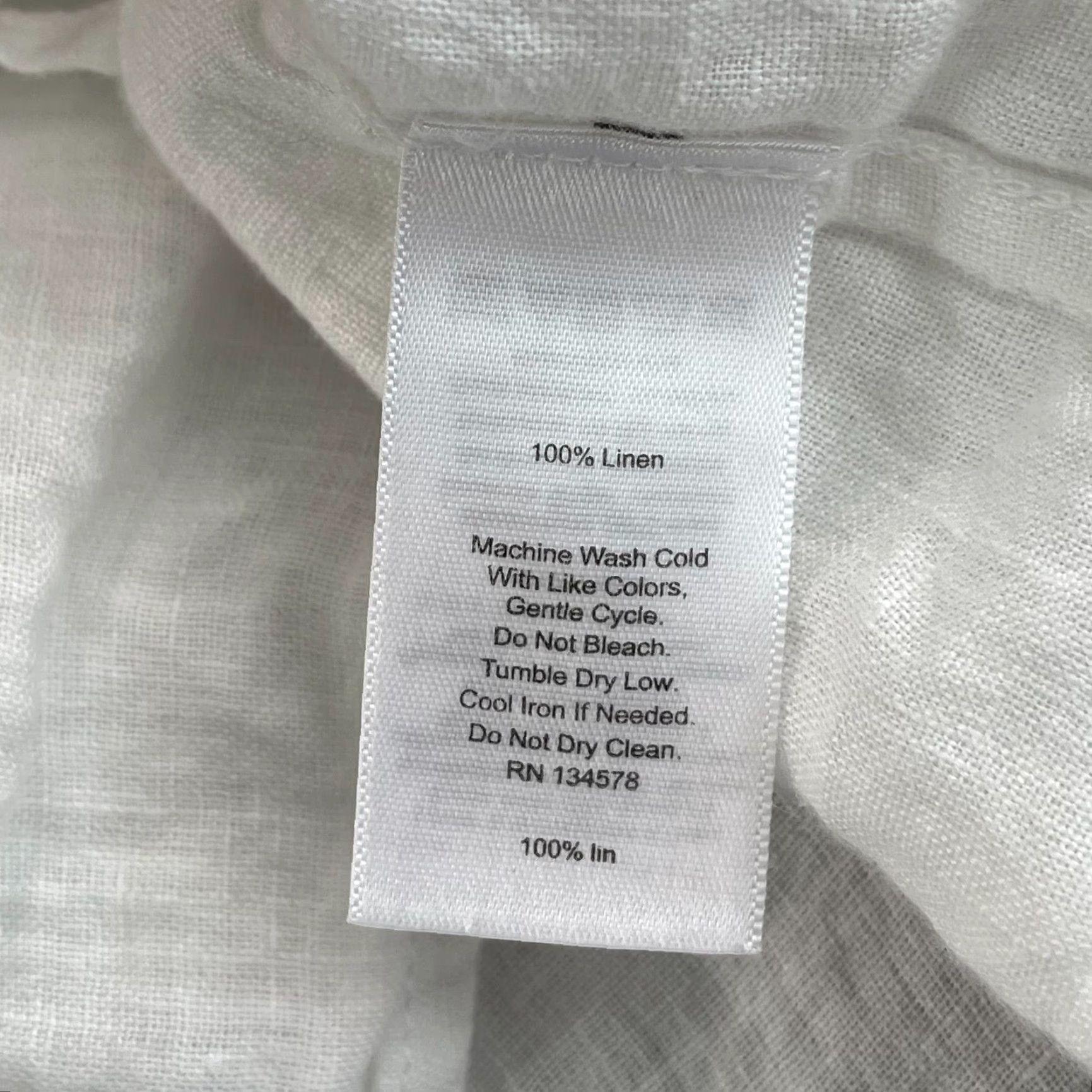 Vineyard Vines VINEYARD VINES Shirt Men XL White Linen Long Sleeve Beach NWOT Size US XL / EU 56 / 4 - 7 Thumbnail