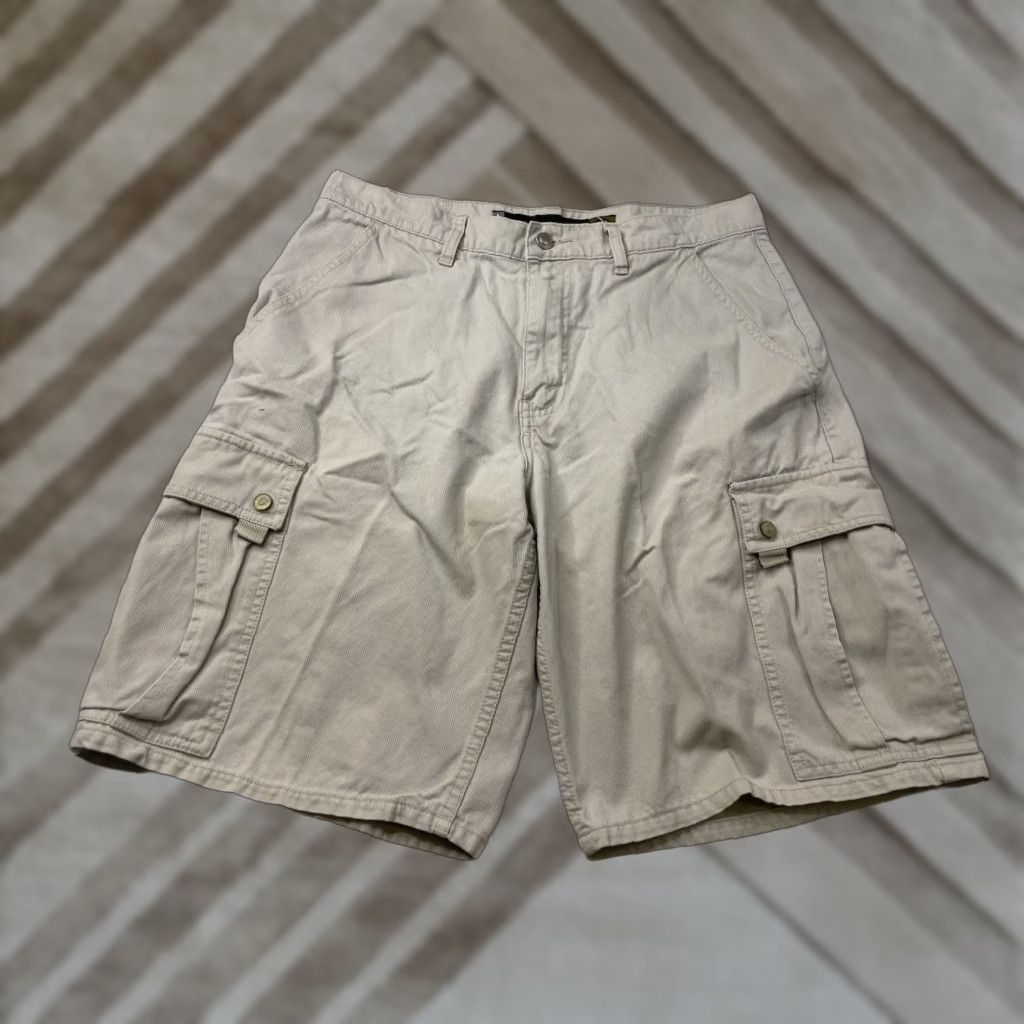 Levi's VINTAGE Levi's Silvertab Shorts Mens 32 Khaki 10" Cargo Pockets Baggy Skater Size US 32 / EU 48 - 1 Thumbnail