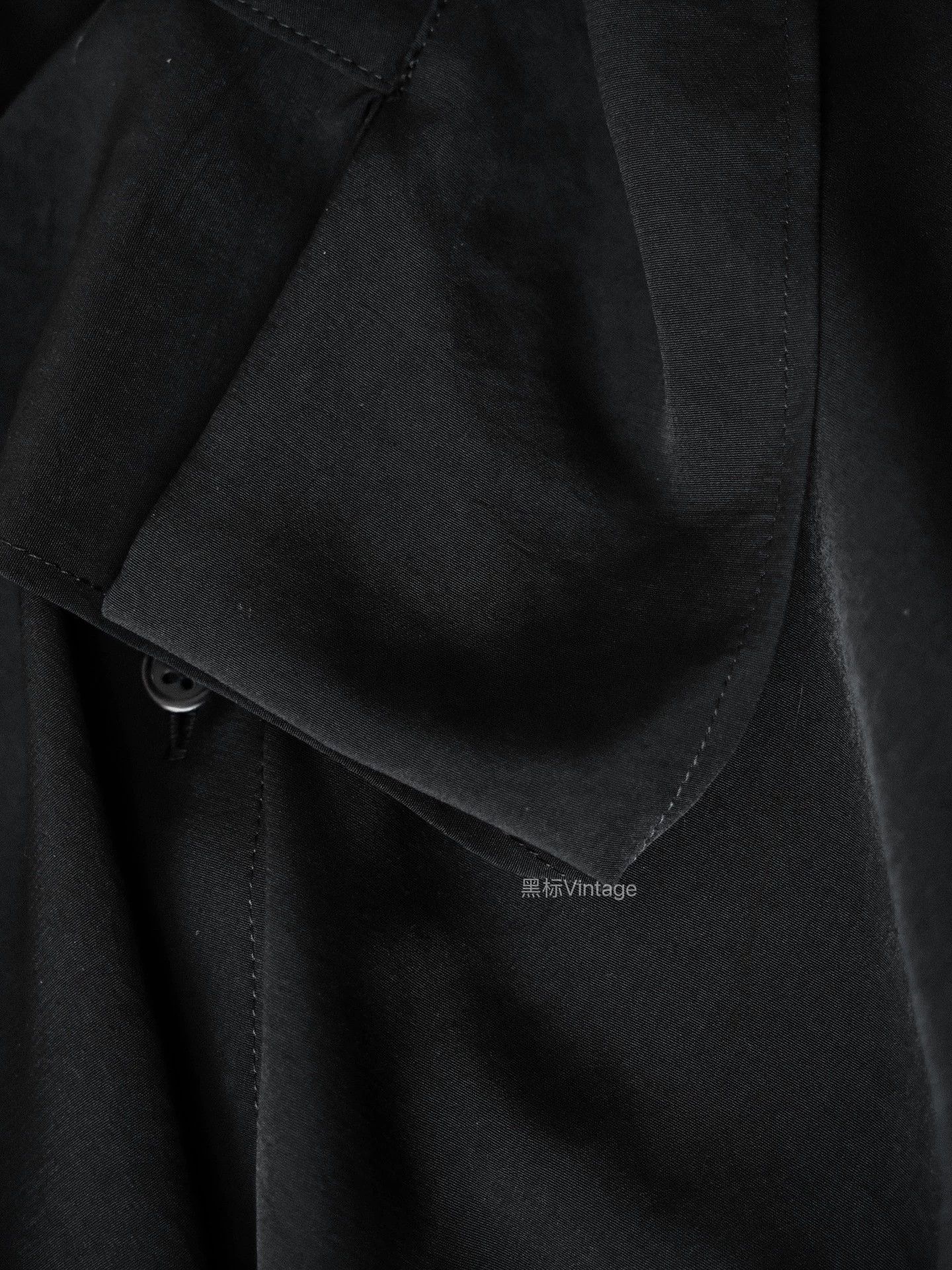 Yohji Yamamoto Yohji Yamamoto 18AW Vtg Scarf Collar Shirt W 9/10 Size US S / EU 44-46 / 1 - 8 Thumbnail