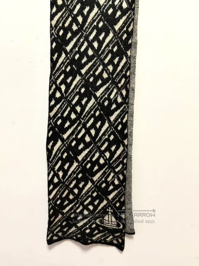 Vivienne Westwood Vivienne Westwood Black and White Houndstooth Letter Satur Size ONE SIZE - 2 Thumbnail