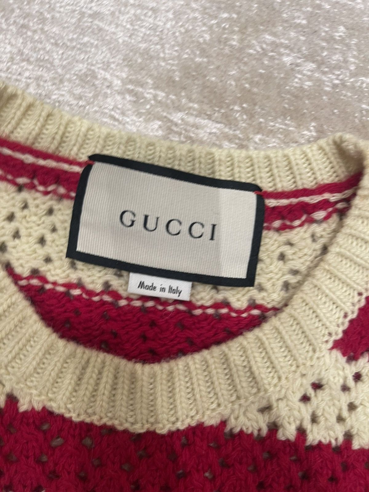 Gucci striped knitted west Size US M / EU 48-50 / 2 - 3 Thumbnail