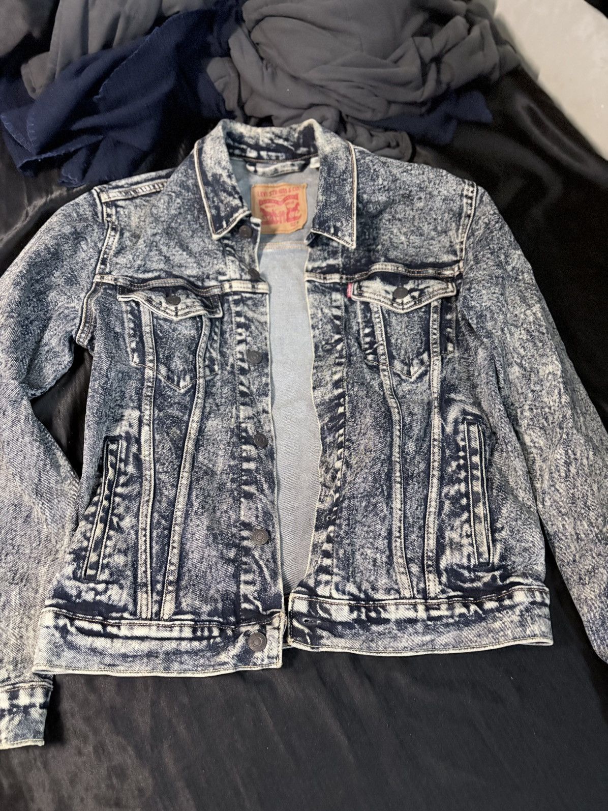 Levi's Vintage Clothing Levi Washed Denim Jacket Size US M / EU 48-50 / 2 - 1 Thumbnail