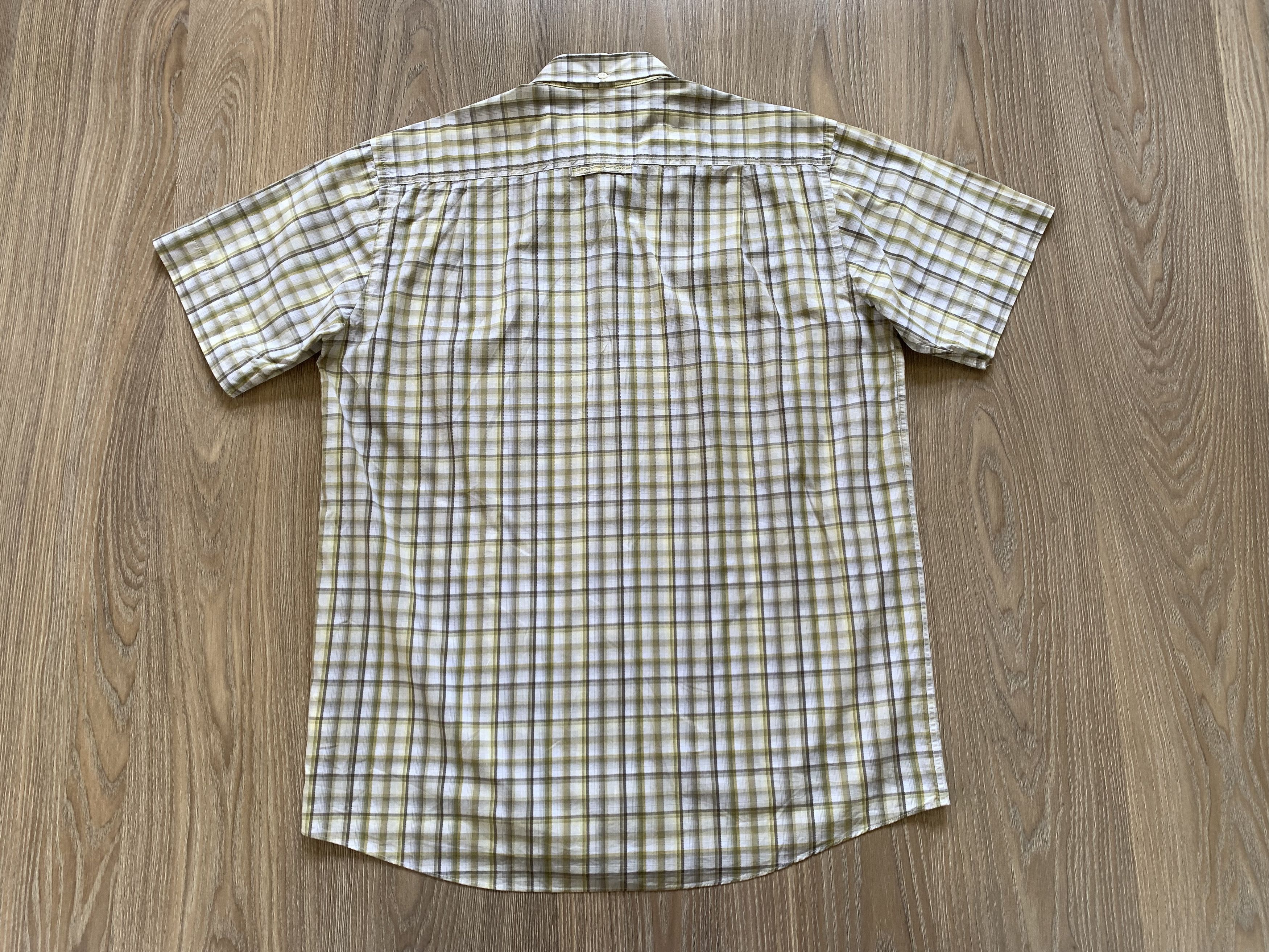 Vintage × camel active Camel Active Cotton Plaid Button Up Shirt Size US L / EU 52-54 / 3 - 3 Thumbnail