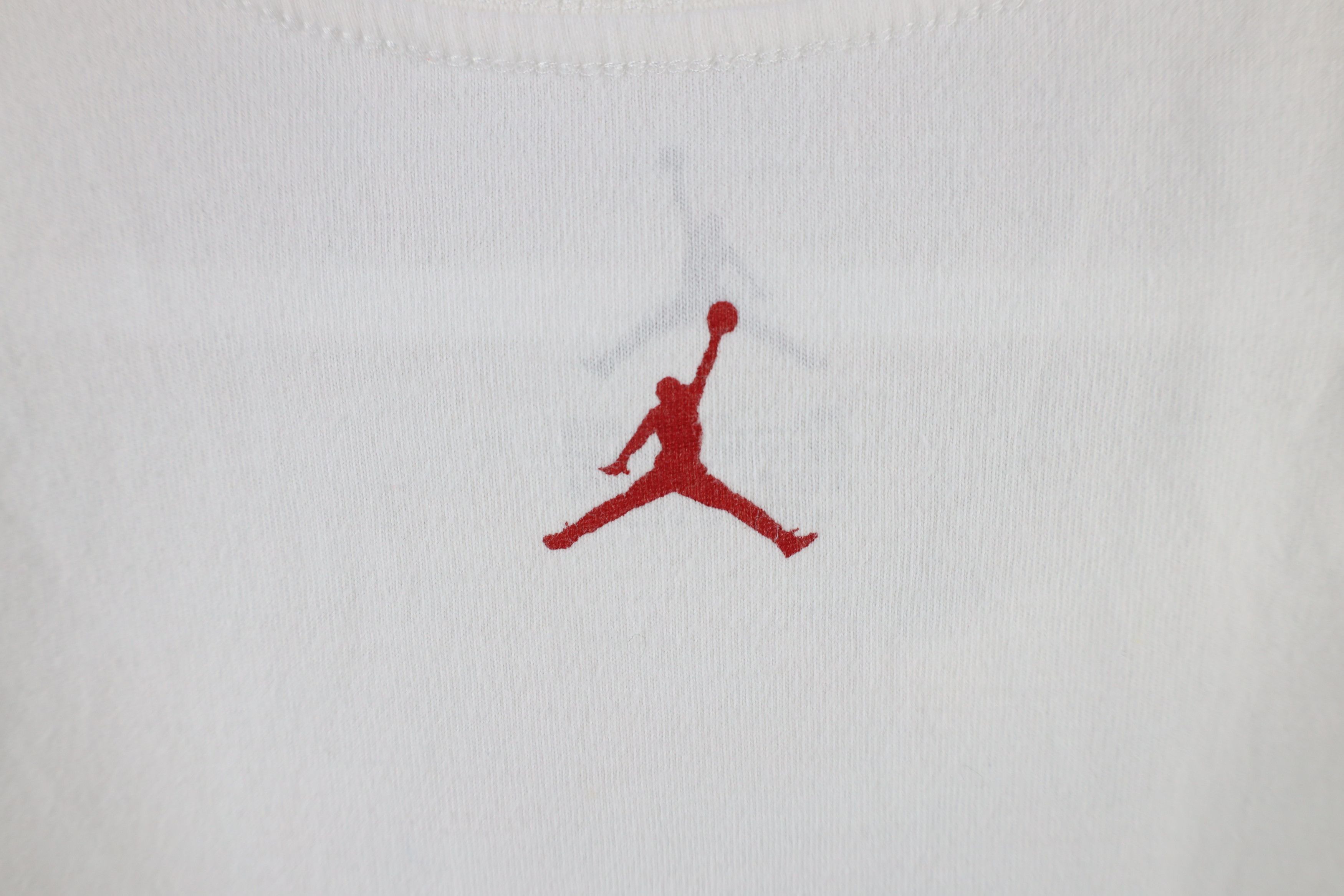 Nike × Vintage Nike Air Jordan Sleep Hoop Repeat Legendary T-Shirt White Size US XXL / EU 58 / 5 - 7 Thumbnail