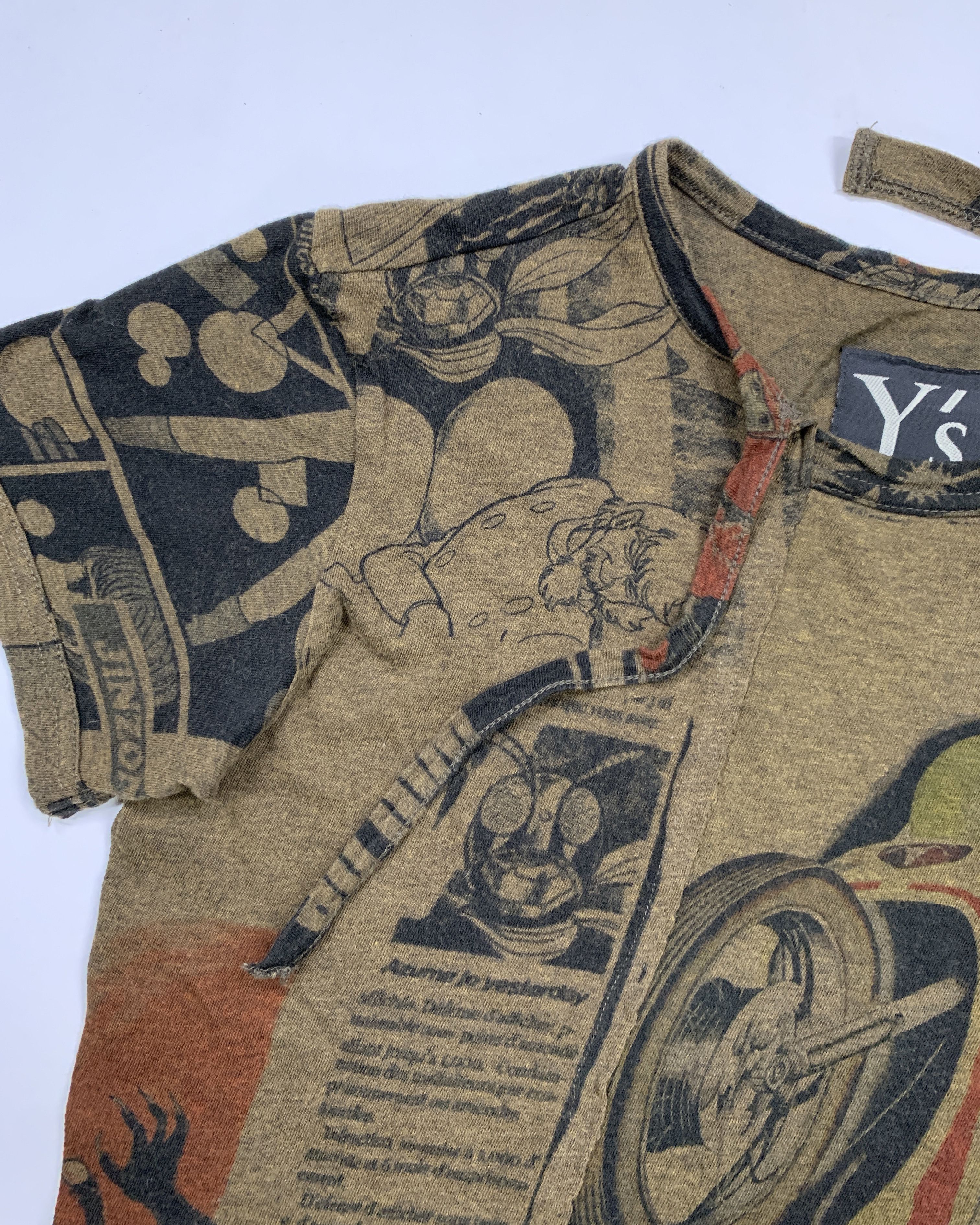 Yohji Yamamoto 2007 Kamen Rider Manga T-Shirt Size S / US 4 / IT 40 - 6 Thumbnail