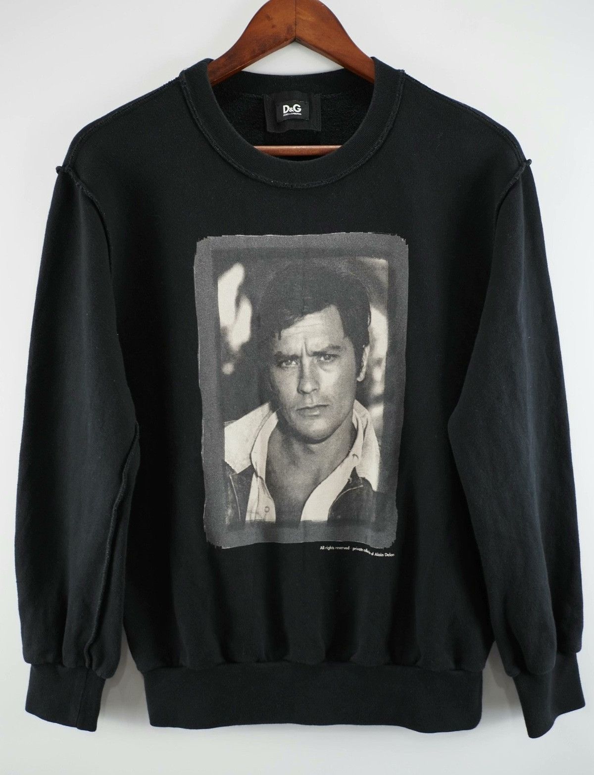 Dolce & Gabbana DG Alain Delon Printed Sweatshirt Size US M / EU 48-50 / 2 - 1 Thumbnail