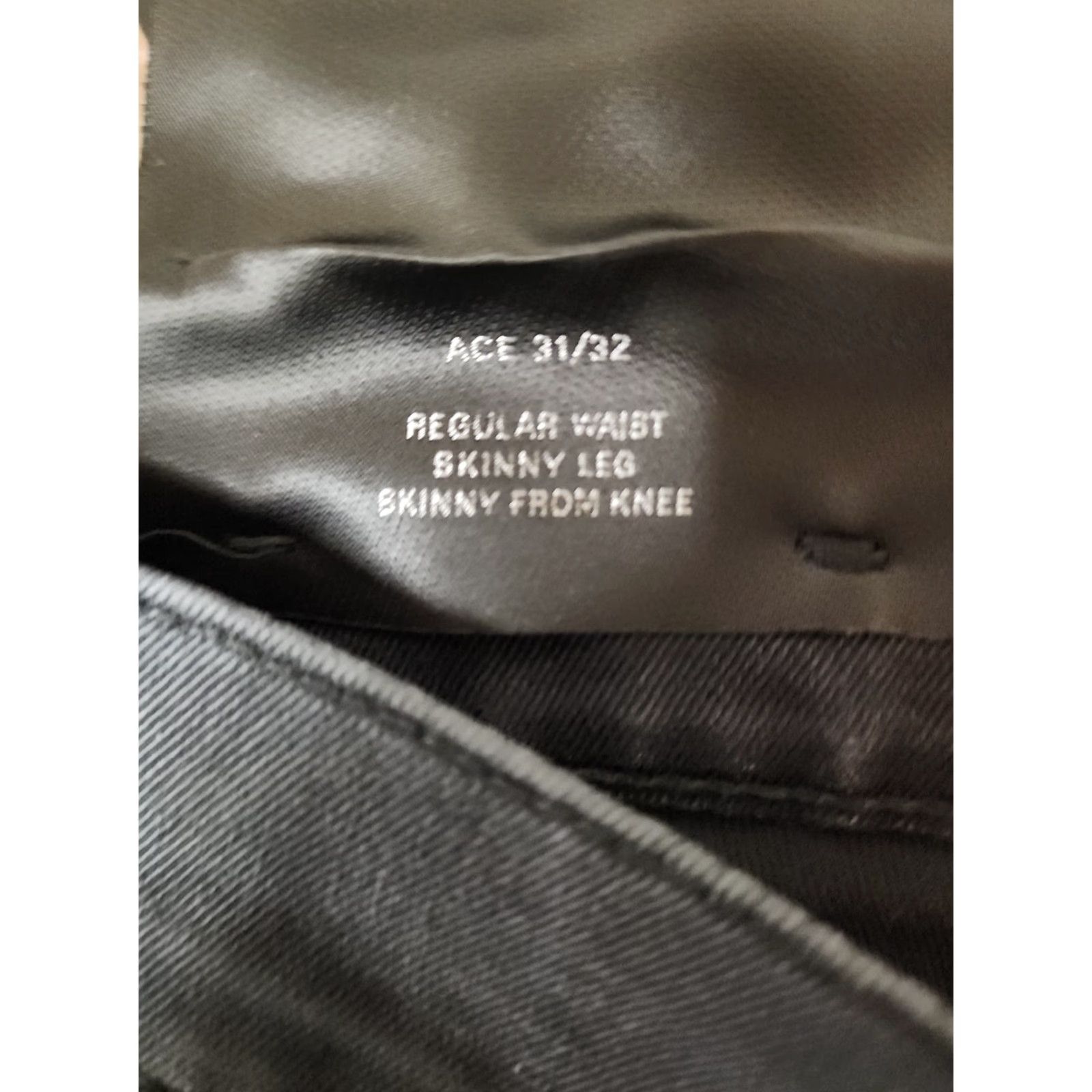 Acne Studios Acne Studios Ace Ups Black Jeans 31/32 NWT Mens Skinny Denim Jeans 32 Men Black Size US 32 / EU 48 - 3 Thumbnail