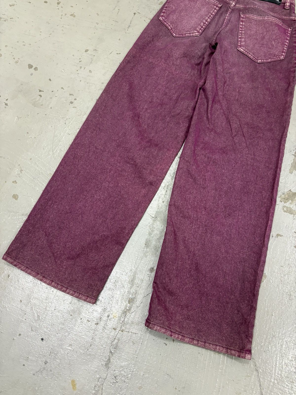 Vintage Diesel Waxed Mharki Y2K Wide Fit Baggy