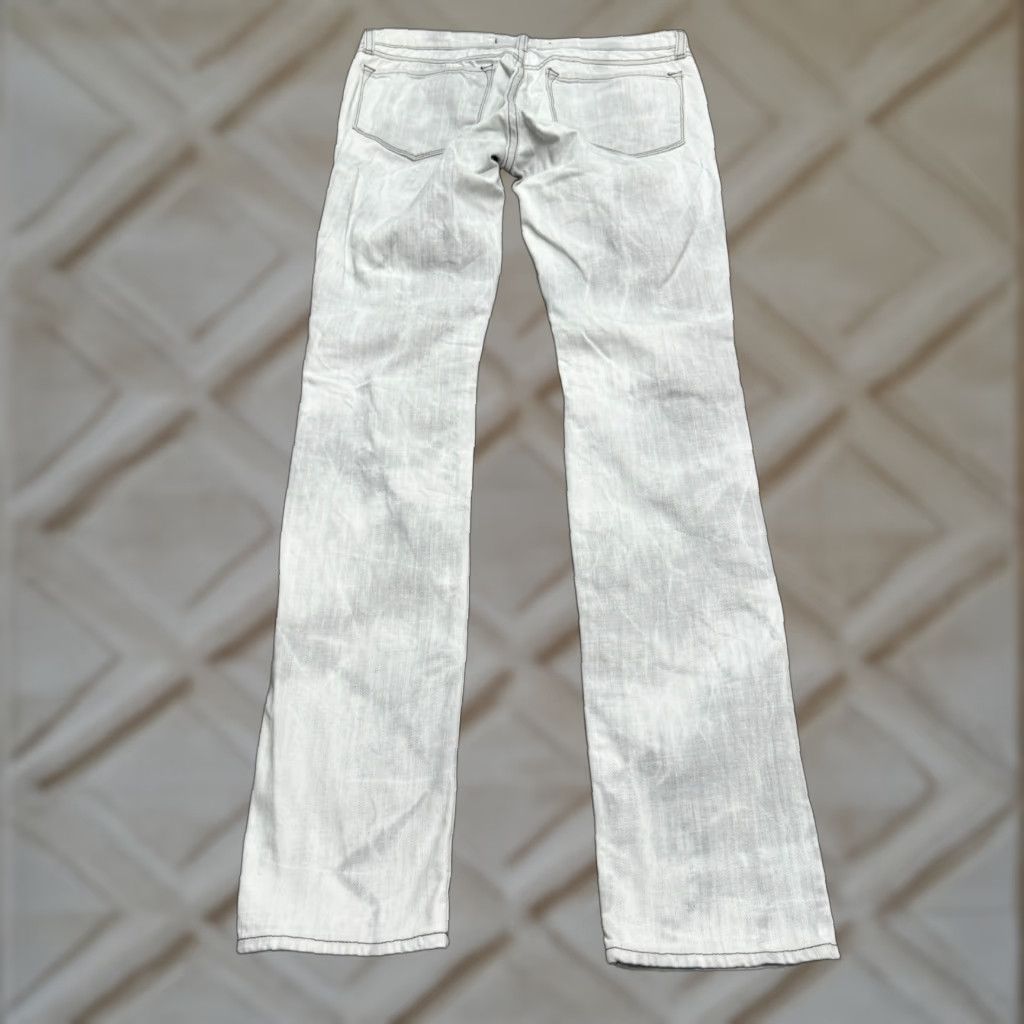 J Brand J Brand 912 Pencil Straight Distressed Low Rise Skinny Jeans Womens Gray 27 Size 27" / US 4 / IT 40 - 1 Thumbnail