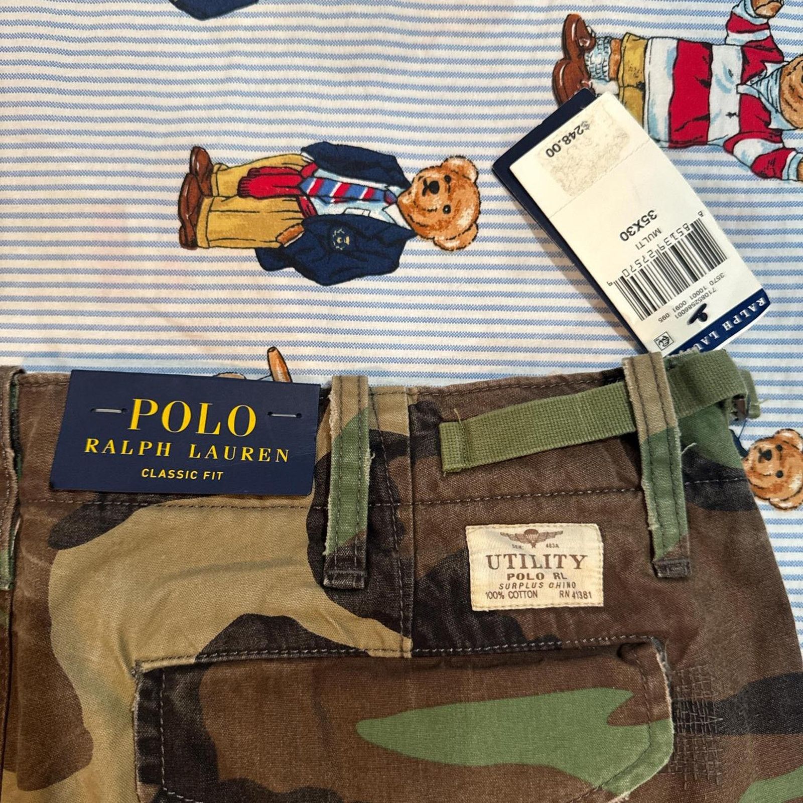 Polo Ralph Lauren Polo ralph lauren camouflage cargo Size US 35 - 4 Thumbnail