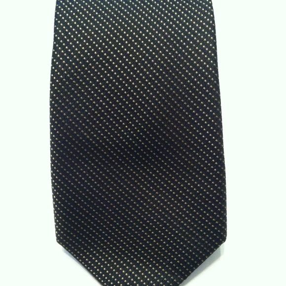 Calvin Klein CALVIN KLEIN MEN'S NEW BLACK 100%SILK TIE WIDTH: 3" Size ONE SIZE - 1 Thumbnail