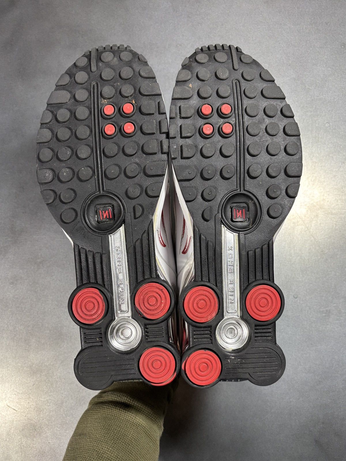 Vintage "Custom" Nike Shox Flames Sneakers "Hand Painted" 1 of Some Size US 11 / EU 44 - 6 Thumbnail
