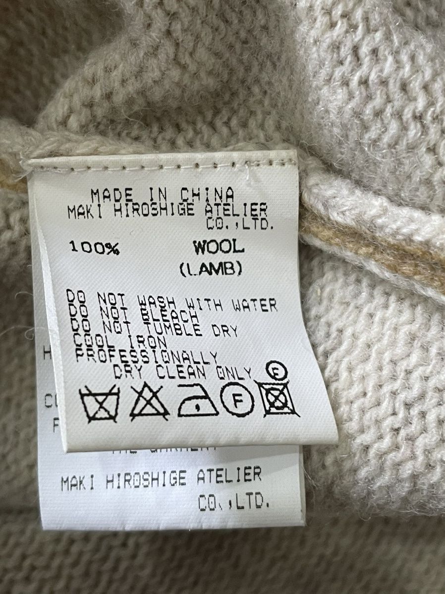 gomme Gomme by Maki Hiroshige Hand Printed Knitted Size ONE SIZE - 5 Thumbnail