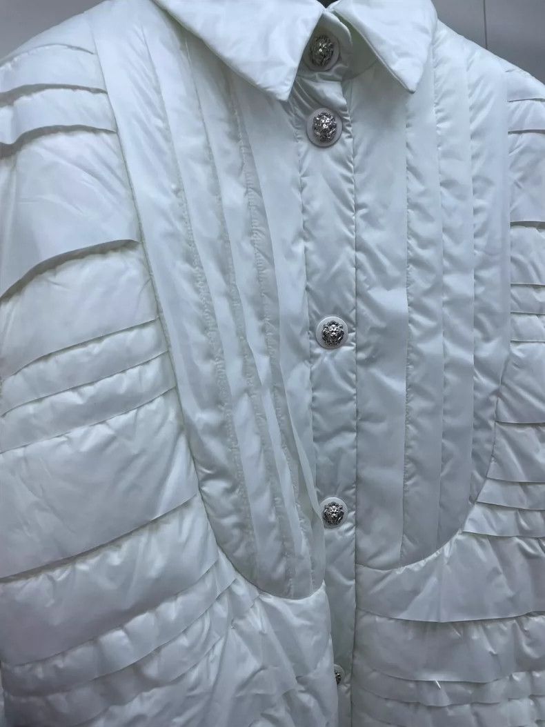 Chanel Chanel Snow Series Snow White Cotton Suit jacket 2504-Nexta Size XS / US 0-2 / IT 36-38 - 3 Thumbnail