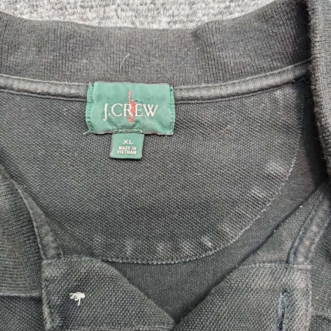 J.Crew VINTAGE J.CREW Oarsman Polo Shirt Men XL Black 90s Plain Blank Shirt Men XL Black 90s Size US XL / EU 56 / 4 - 3 Thumbnail